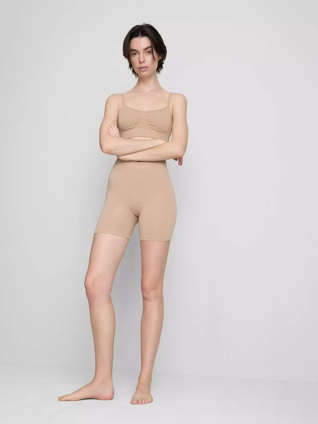 2-pakning med gnagsikre formende Shapewear-shorts