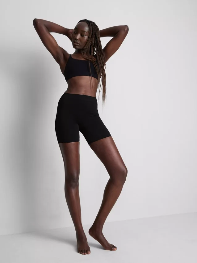 2-pakning med gnagsikre formende Shapewear-shorts
