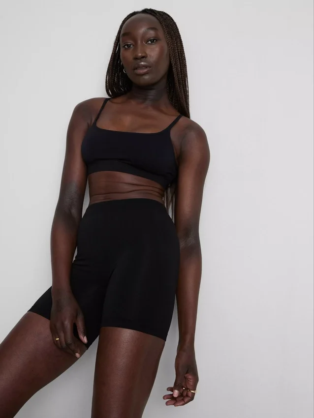 2-pakning med gnagsikre formende Shapewear-shorts