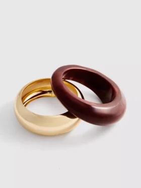 2-pakning med «The Edit»-armbånd