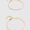 2-pakning med vanntette armbånd i blandet design
