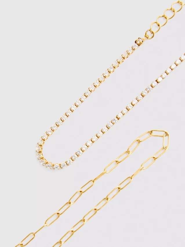 2-pakning med vanntette armbånd i blandet design