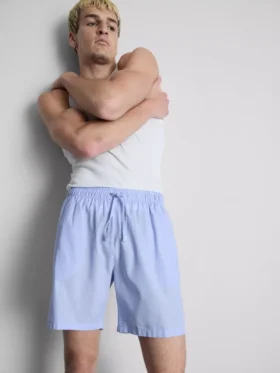 2-pakning med vevde shorts