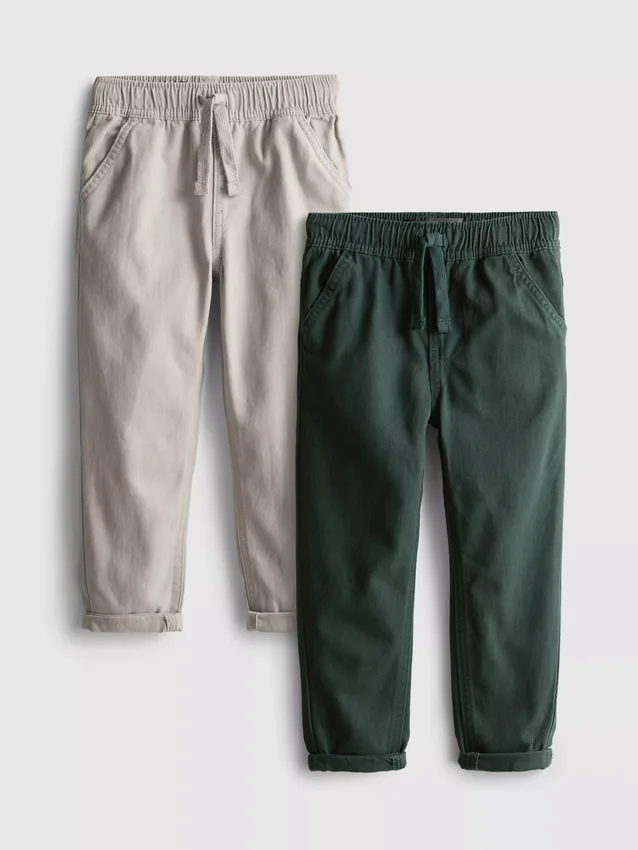 2-pakning twillbukser