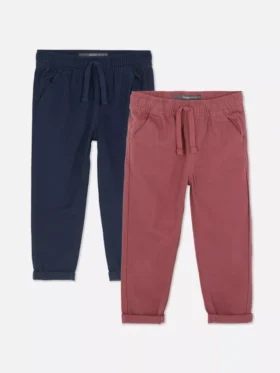 2-pakning twillbukser
