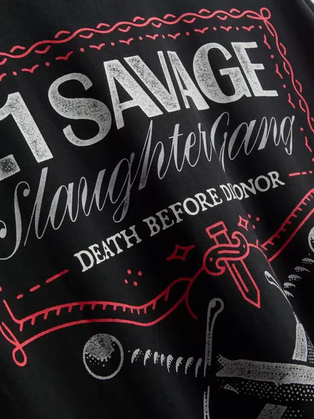 21 Savage kortærmet T-skjorte
