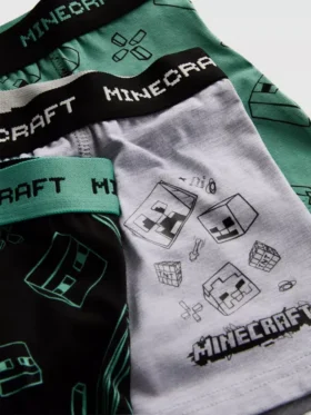 3–15 år | 3-pakk Minecraft-badebukser