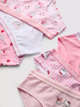 3–15 år | 6-pakning Hello Kitty hipster-truser