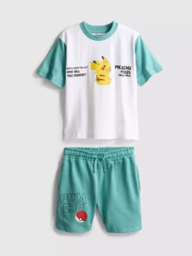 3–9 år | Pokémon-T-skjorte og shorts-sett