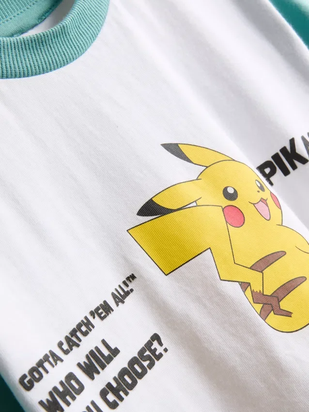 3–9 år | Pokémon-T-skjorte og shorts-sett