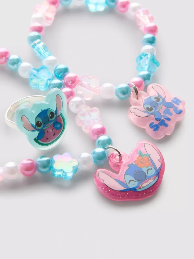 3-delers smykkesett med Disneys Stitch