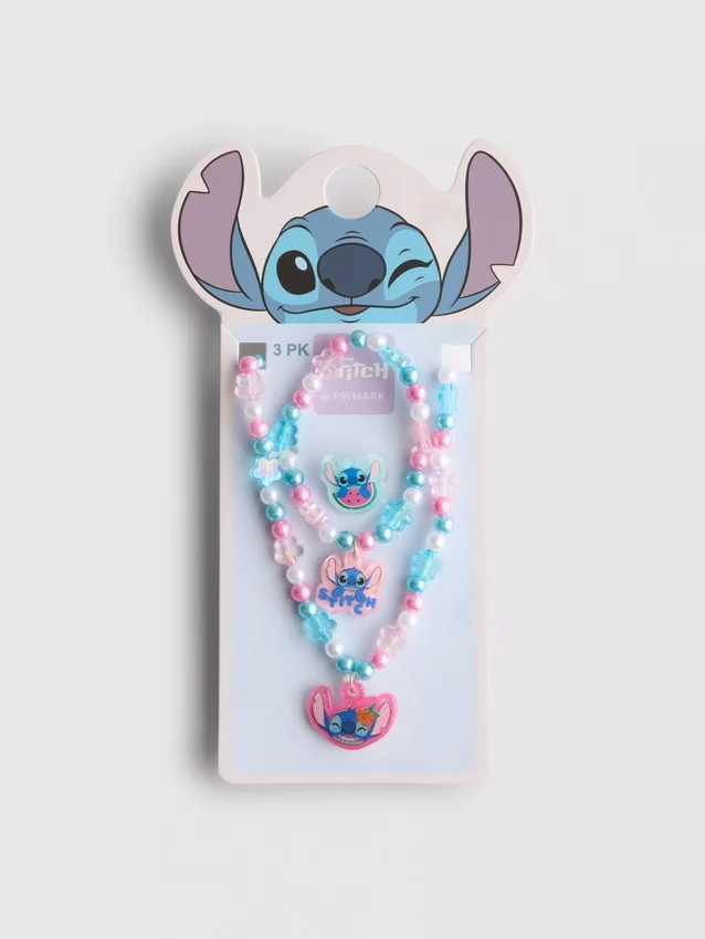3-delers smykkesett med Disneys Stitch