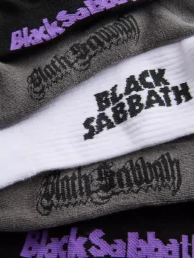 3-pakk Black Sabbath-sokker