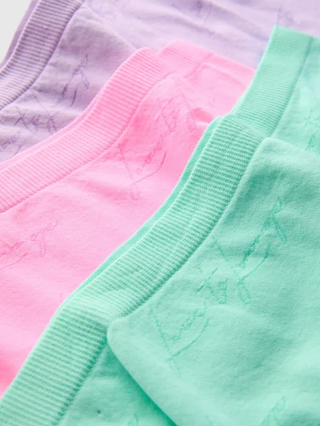 3-pakk sømløse «Love to Lounge»-boyshorts