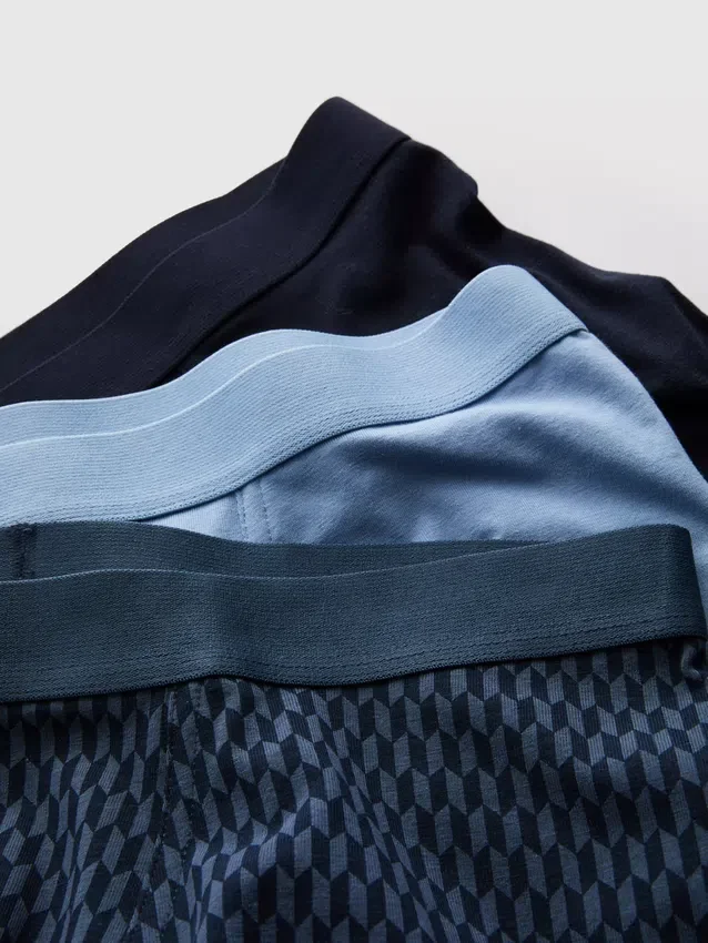 3-pakning med boxershorts