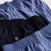 3-pakning med boxershorts med knappelukking
