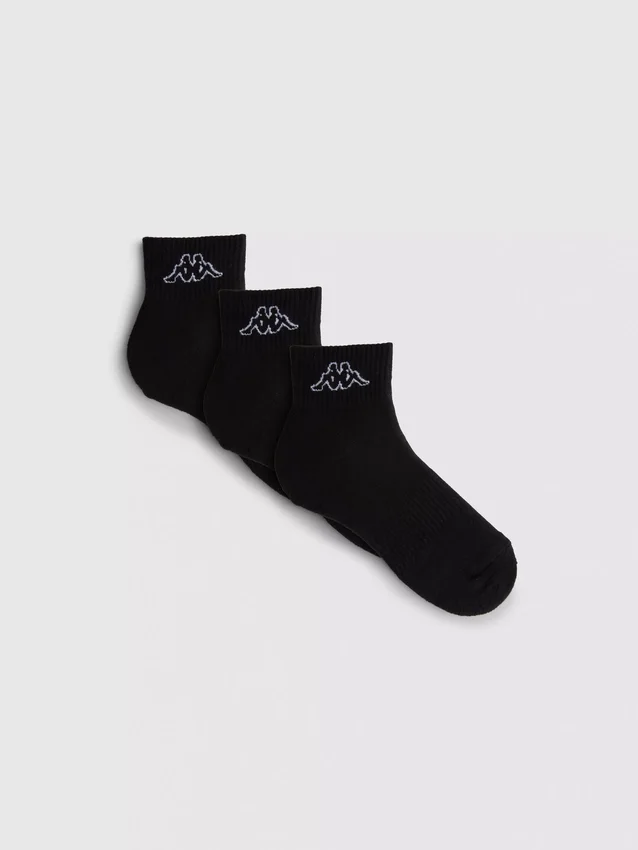 3-pakning med Kappa x Primark kvartlange sokker