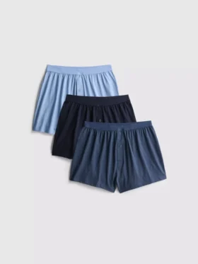 3-pakning med løse boxershorts
