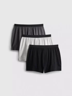 3-pakning med løse boxershorts