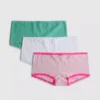 3-pakning med pointelle mini-shorts