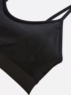 3-pakning med trådløse, korte cami-braletter