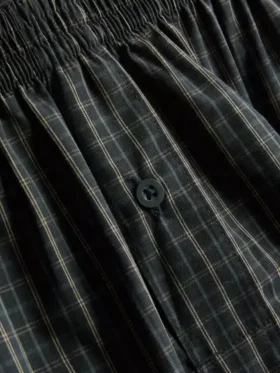 3-pakning med vevde boxershorts