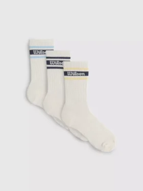 3-pakning med Wilson Sports-sokker