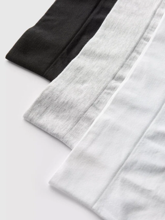 3-pakning sømløse boyshorts