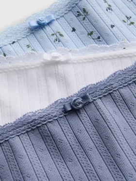3-pakning sømløse mini-boyshorts