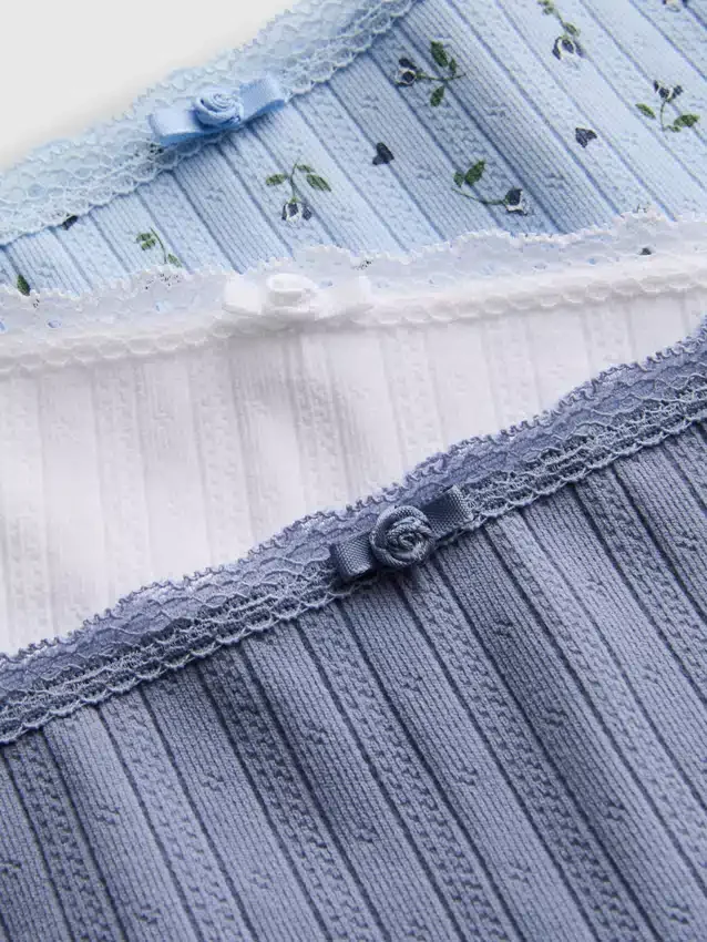 3-pakning sømløse mini-boyshorts