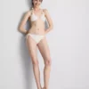 3D-blomstret trekantet bikinitopp