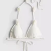 3D-blomstret trekantet bikinitopp
