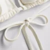 3D-blomstret trekantet bikinitopp