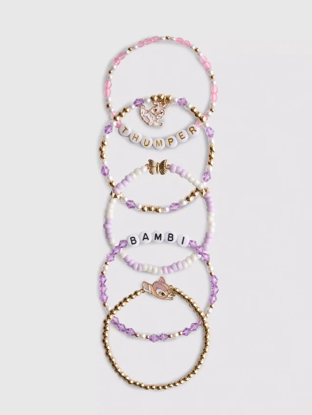 4-pakning med Disney-armbånd med Bambi-motiv