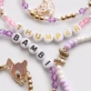 4-pakning med Disney-armbånd med Bambi-motiv