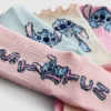 4-pakning med Disney's Stitch ankelsokker