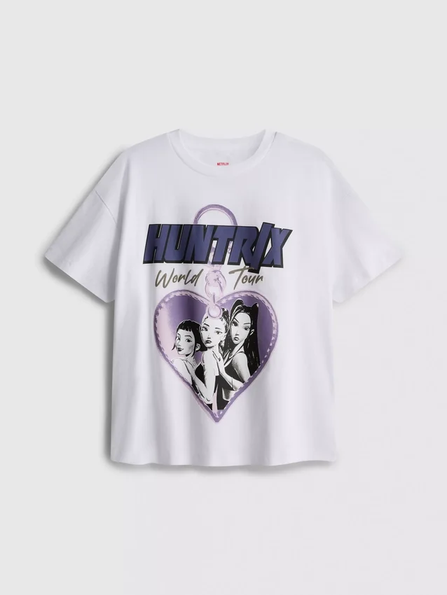 5–15 år | K-Pop Demon Hunters oversized T-skjorte
