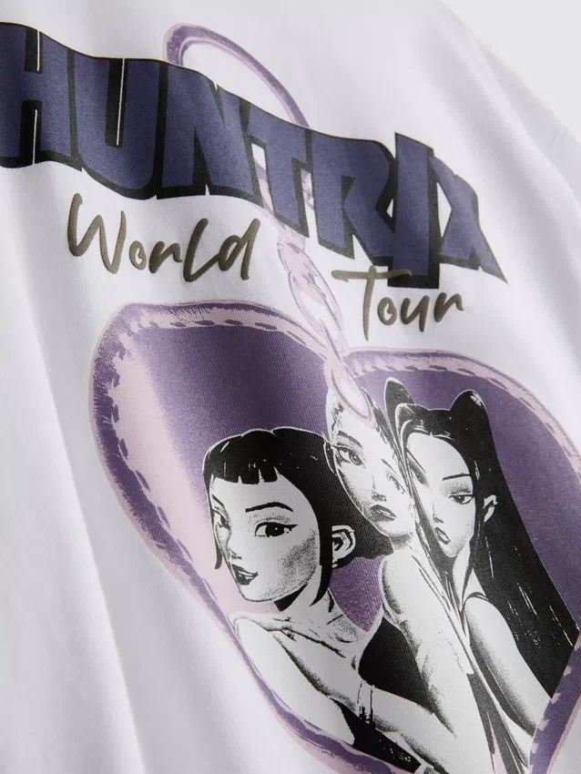 5–15 år | K-Pop Demon Hunters oversized T-skjorte