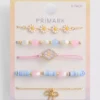 5-pakning med armbånd med morsomme motiver