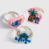 5-pakning med Disney-Stitch-smykkeringer