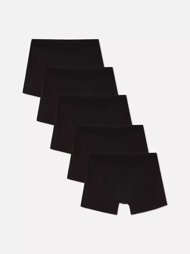 5-pakning med essensielle boxershorts