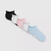 5-pakning med sneakersokker med tyllkant