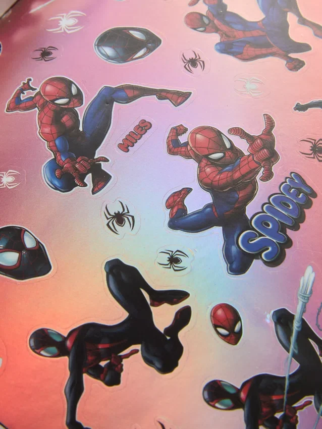 500-pakning med Marvel Spider-Man-klistremerker