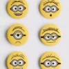 6-pakk med Minions-knapper