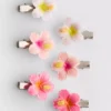 6-pakning med blomsterhårspenner