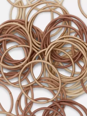 60-pakning med tykke elastiske hårbånd
