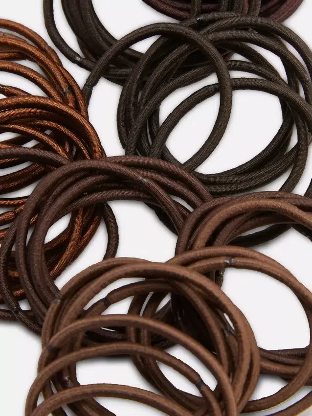 60-pakning med tykke elastiske hårbånd
