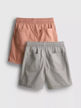 7–15 år | 2-pakk shorts med snøring