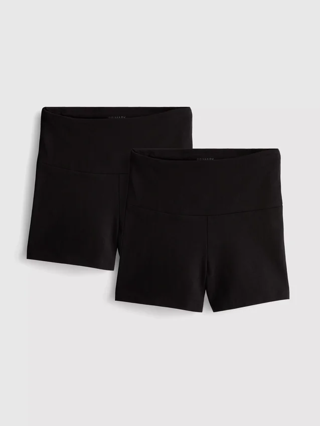 7–15 år | 2-pakk yogashorts