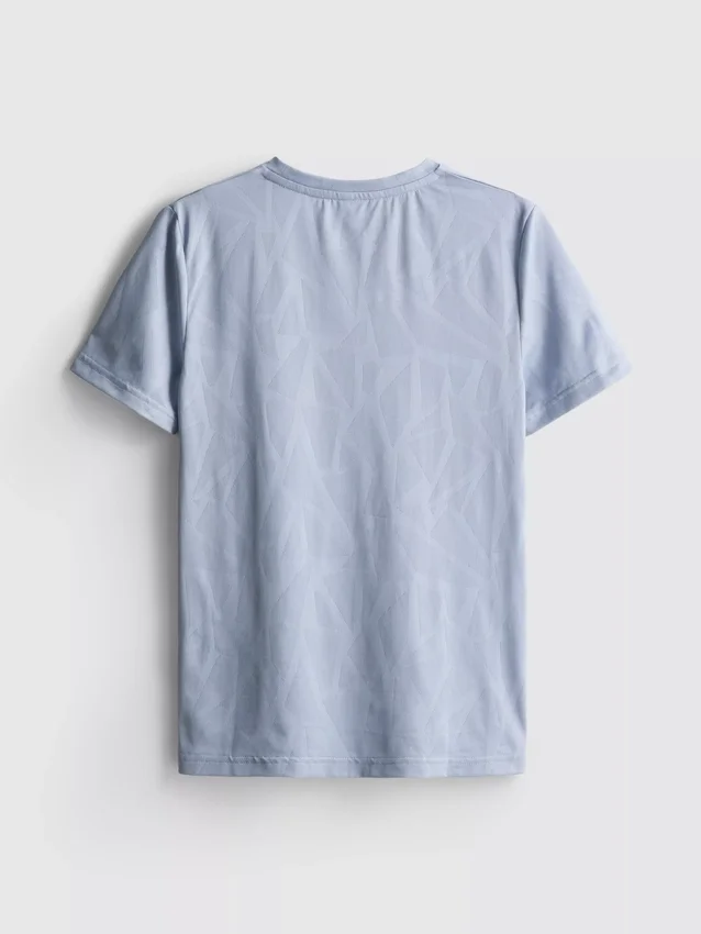 7–15 år | aktiv jacquard-T-skjorte